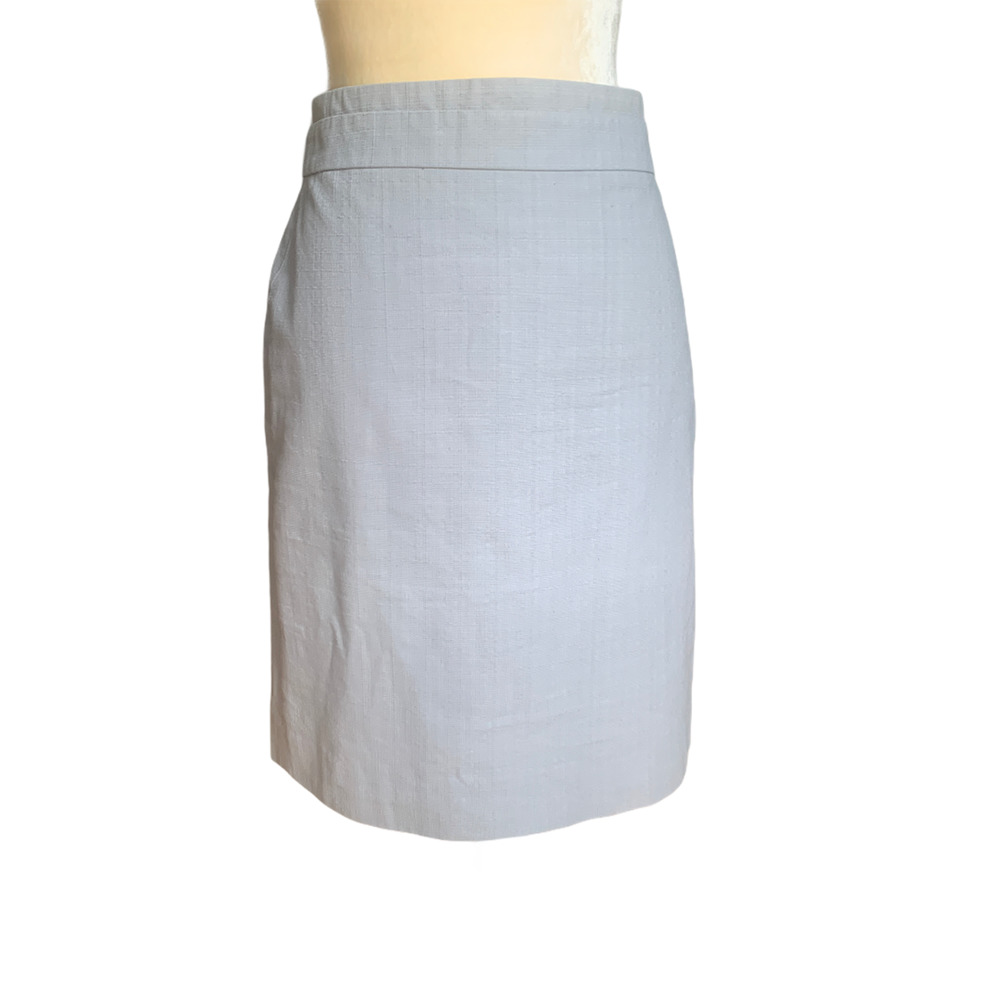 J,Crew gray Cotton skirt sz 10‎